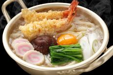 Nabeyaki Udon, Japanese Hot Pot Noodles-oysy-Photographic Print