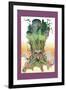 Oz on Ruggedo's Head-John R. Neill-Framed Art Print