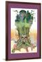 Oz on Ruggedo's Head-John R. Neill-Framed Art Print