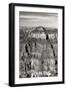 Oza Butte Portrait BW-Douglas Taylor-Framed Photographic Print