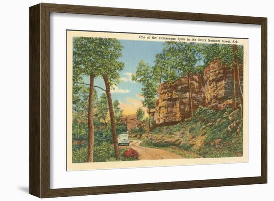 Ozark National Forest, Arkansas-null-Framed Art Print