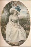 Detail of Portrait of Jane Austen (1775-1817) the 'Rice Portrait', C.1792-93-Ozias Humphry-Giclee Print