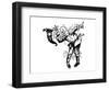 Ozma of Oz-John R^ Neill-Framed Art Print