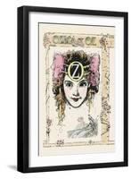 Ozma of Oz-John R. Neill-Framed Art Print