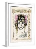 Ozma of Oz-John R. Neill-Framed Art Print