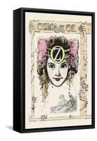 Ozma of Oz-John R. Neill-Framed Stretched Canvas