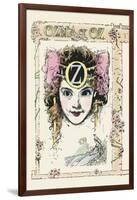 Ozma of Oz-John R. Neill-Framed Art Print