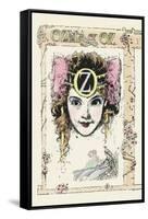 Ozma of Oz-John R. Neill-Framed Stretched Canvas