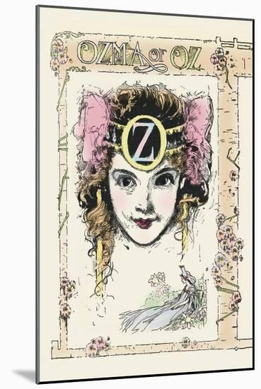 Ozma of Oz-John R. Neill-Mounted Art Print