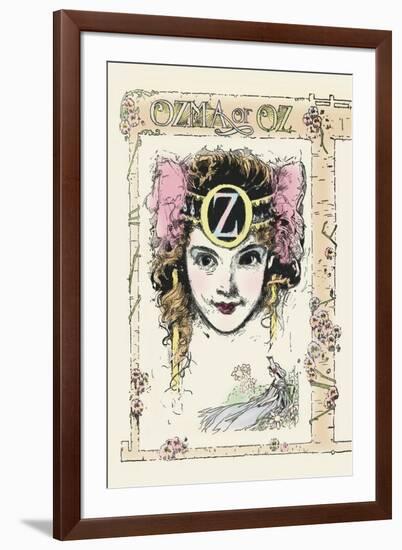 Ozma of Oz-John R. Neill-Framed Art Print