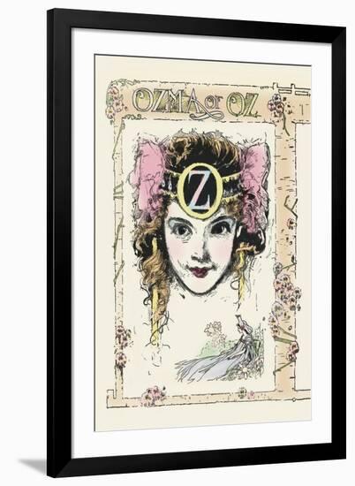 Ozma of Oz-John R. Neill-Framed Art Print