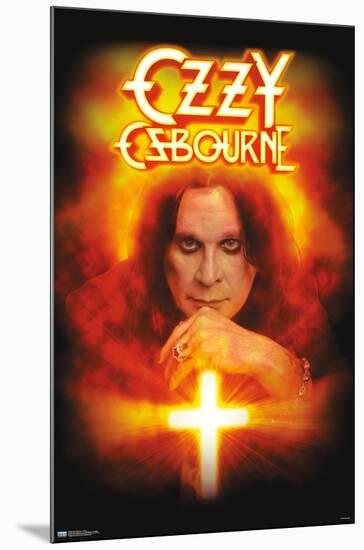 Ozzy Osbourne - Cross-Trends International-Mounted Poster