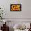 Ozzy Osbourne - Name Logo-Trends International-Framed Poster displayed on a wall