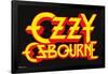Ozzy Osbourne - Name Logo-Trends International-Framed Poster