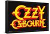 Ozzy Osbourne - Name Logo-Trends International-Framed Poster