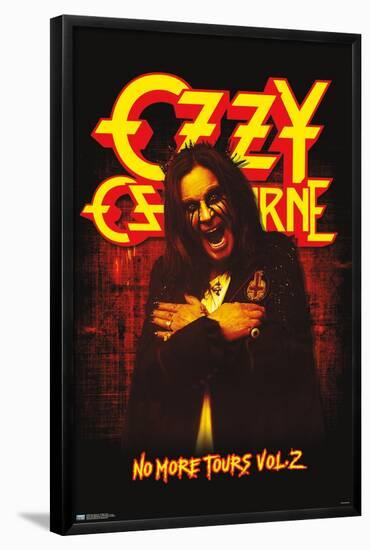 Ozzy Osbourne - No More Tours-Trends International-Framed Poster