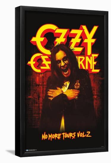 Ozzy Osbourne - No More Tours-Trends International-Framed Poster