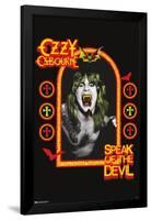 Ozzy Osbourne - Speak Of The Devil-Trends International-Framed Poster