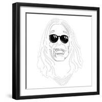 Ozzy Osbourne-Logan Huxley-Framed Art Print