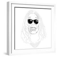 Ozzy Osbourne-Logan Huxley-Framed Art Print