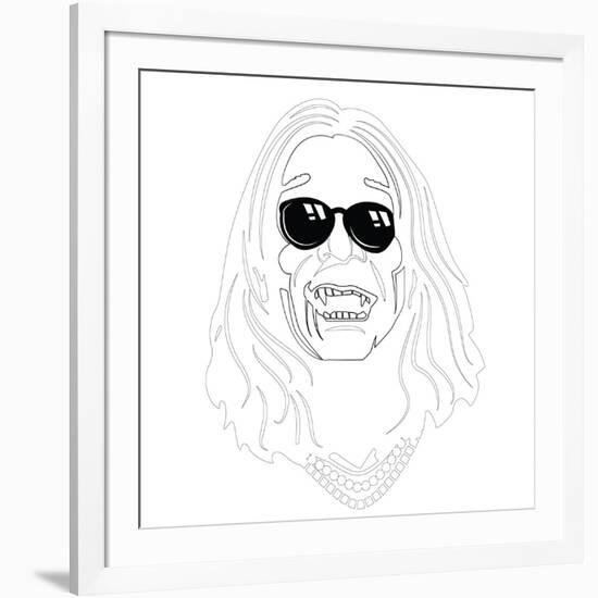 Ozzy Osbourne-Logan Huxley-Framed Art Print