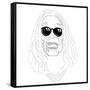 Ozzy Osbourne-Logan Huxley-Framed Stretched Canvas