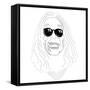 Ozzy Osbourne-Logan Huxley-Framed Stretched Canvas