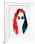 Ozzy Watercolor-Lana Feldman-Framed Art Print