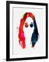 Ozzy Watercolor-Lana Feldman-Framed Art Print