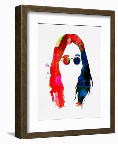 Ozzy Watercolor-Lana Feldman-Framed Art Print