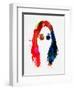 Ozzy Watercolor-Lana Feldman-Framed Art Print