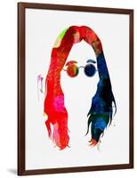 Ozzy Watercolor-Lana Feldman-Framed Art Print