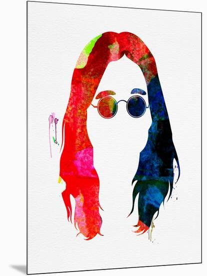 Ozzy Watercolor-Lana Feldman-Mounted Art Print