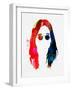 Ozzy Watercolor-Lana Feldman-Framed Art Print