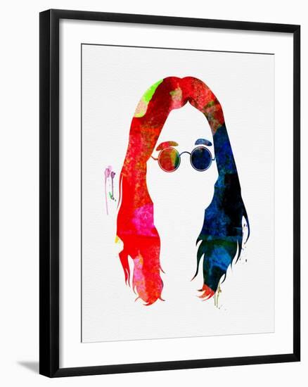 Ozzy Watercolor-Lana Feldman-Framed Art Print