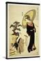 P.352-1945 Scene 5, Comparison of Celebrated Beauties and the Loyal League, C.1797-Kitagawa Utamaro-Stretched Canvas