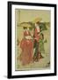 P.355-1945 Scene 8, Comparison of Celebrated Beauties and the Loyal League, C.1797-Kitagawa Utamaro-Framed Giclee Print