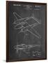 P-38 Airplane Patent-null-Framed Art Print
