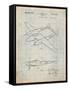 P-38 Airplane Patent-Cole Borders-Framed Stretched Canvas