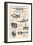 P-38 Lightning Technical, c.2009-Lantern Press-Framed Art Print