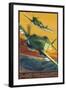 P-40B Tomahawks-Lantern Press-Framed Art Print