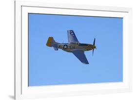 P-51 Mustang, American Fighter Plane, War Plane-David Wall-Framed Photographic Print