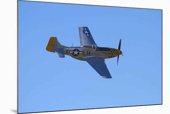 P-51 Mustang, American Fighter Plane, War Plane-David Wall-Mounted Photographic Print