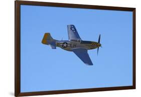 P-51 Mustang, American Fighter Plane, War Plane-David Wall-Framed Photographic Print