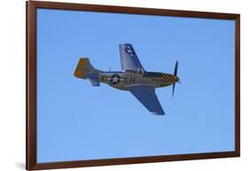 P-51 Mustang, American Fighter Plane, War Plane-David Wall-Framed Photographic Print