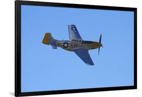 P-51 Mustang, American Fighter Plane, War Plane-David Wall-Framed Photographic Print