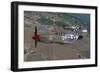 P-51C Mustang and P-51D Mustang Flying over Boise, Idaho-Stocktrek Images-Framed Photographic Print