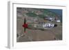 P-51C Mustang and P-51D Mustang Flying over Boise, Idaho-Stocktrek Images-Framed Photographic Print