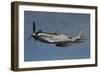 P-51D Mustang Flying over Santa Rosa, California-Stocktrek Images-Framed Photographic Print