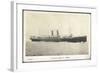 P and O.S.N. Co's S.S. India, Steamer-null-Framed Giclee Print